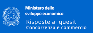 Concorrenza e commercio - Circolari e risposte a quesiti