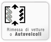 Rimessa di autoveicolo o vetture